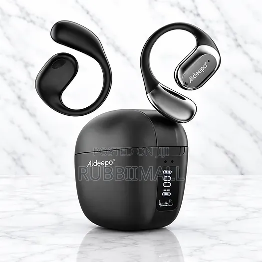 Wireless Open-Air (Hanging Ear) Headphones ~ Aldeepo AD-OW191
