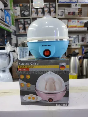 Slivers Criest Egg Steamer (SC-3101) Designed for Boiling Eggs Quickly