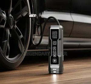 Vacuum Cleaner, Tire Pump Jump Starter and Power Bank All in One