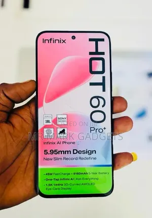 New Infinix Hot 60 Pro+ 256 GB Gray