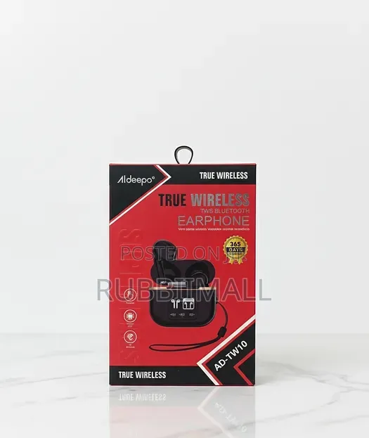 True Wireless Bluetooth Earphones ~ Aldeepo AD-TW10
