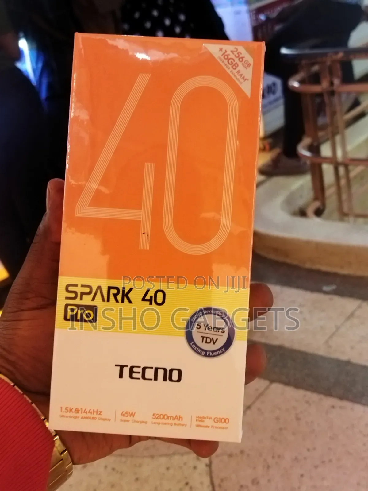 New Tecno Spark 40 Pro 128 GB Blue