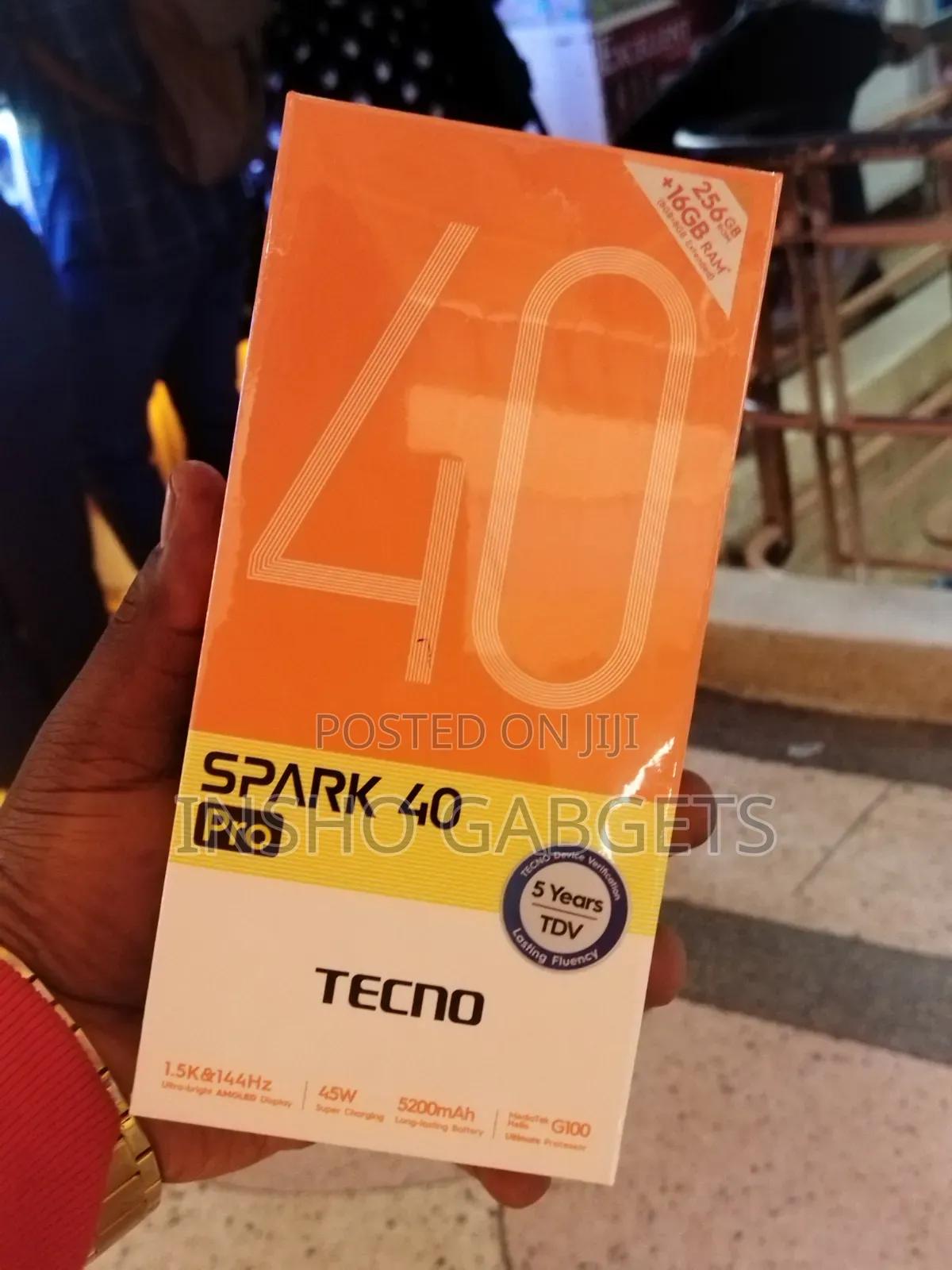 New Tecno Spark 40 Pro 128 GB Blue