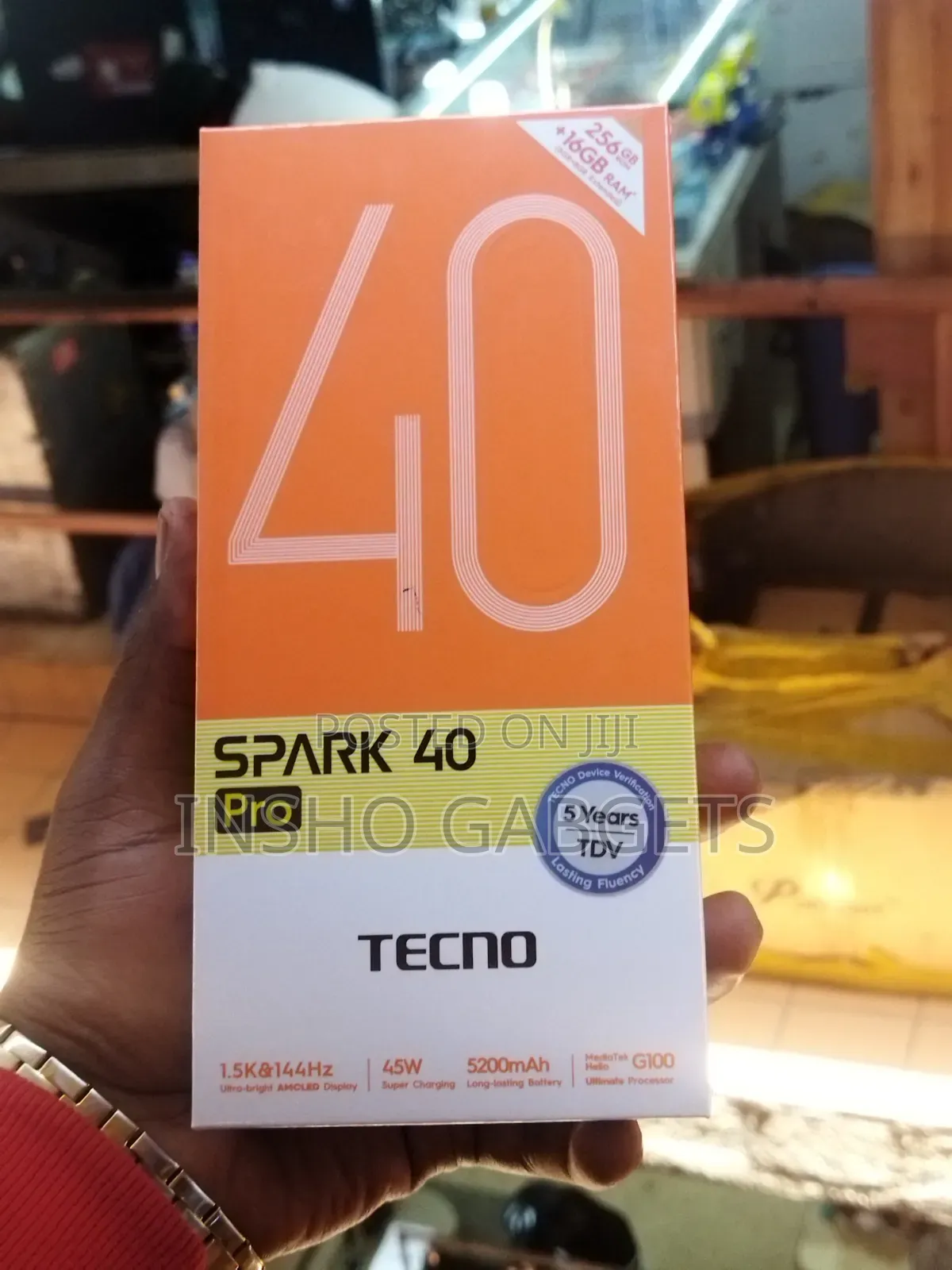 New Tecno Spark 40 Pro 128 GB Gold