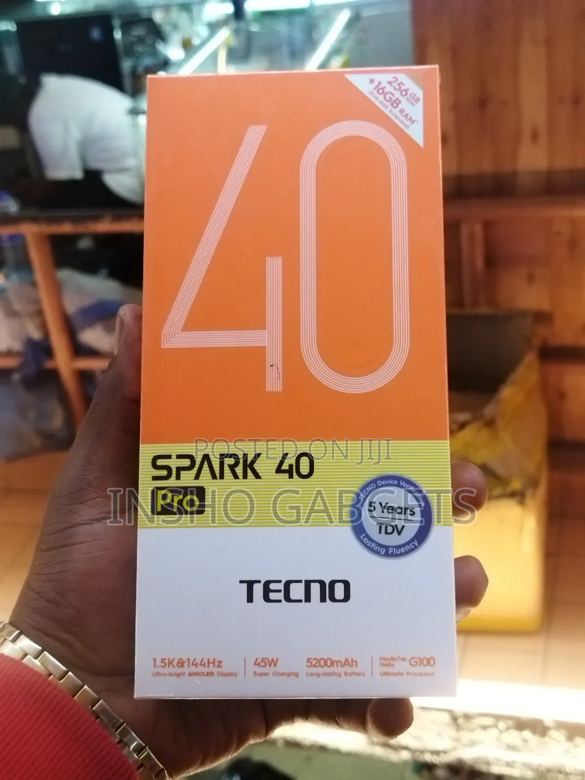 New Tecno Spark 40 Pro 128 GB Gold