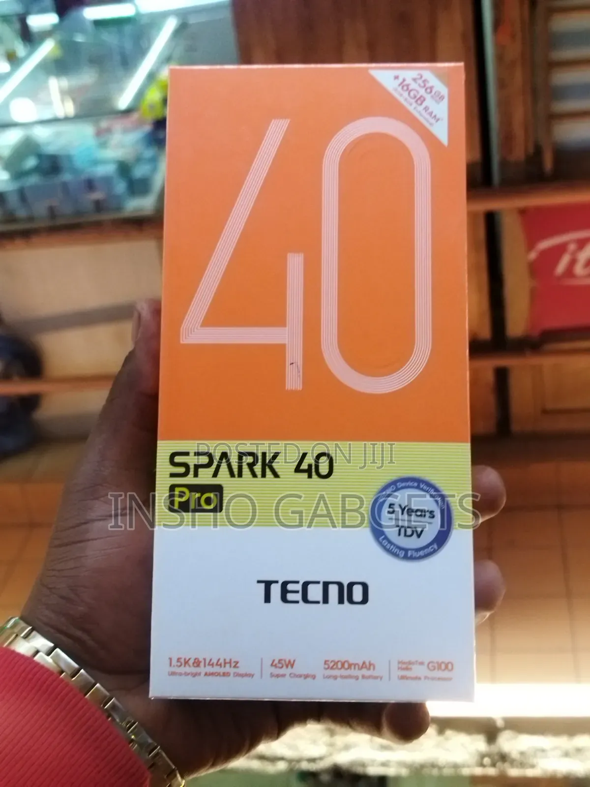 New Tecno Spark 40 Pro 128 GB Gold