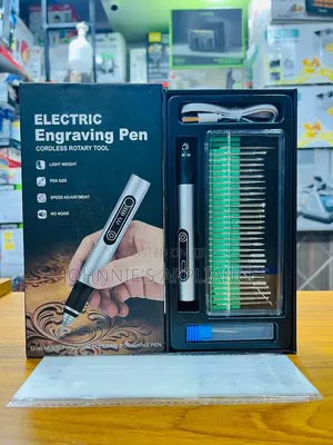 Cordless Electric Engraving Pen – Mini Rotary Tool With Multi-Bit Set