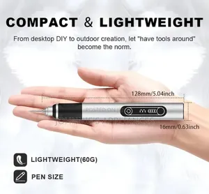 Cordless Electric Engraving Pen – Mini Rotary Tool With Multi-Bit Set