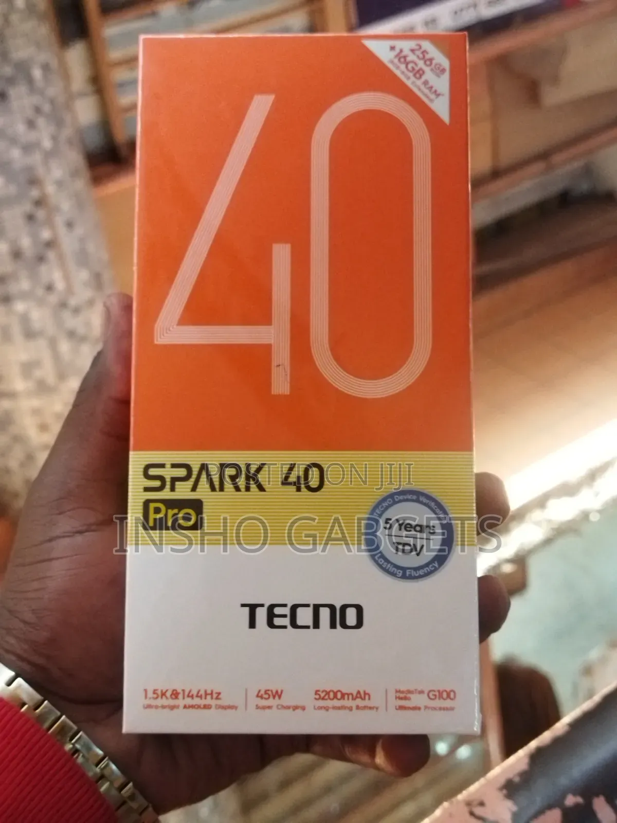 New Tecno Spark 40 Pro 128 GB Silver