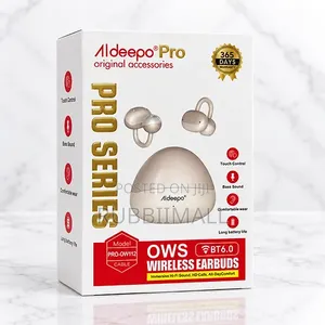 Ear-Clip Wireless Earbuds ~ Aldeepo Pro Series PRO-OW112