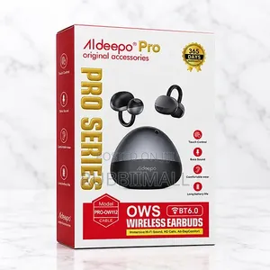 Ear-Clip Wireless Earbuds ~ Aldeepo Pro Series PRO-OW112