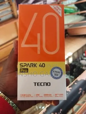 New Tecno Spark 40 Pro 128 GB Silver