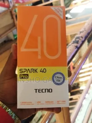 New Tecno Spark 40 Pro 128 GB Silver