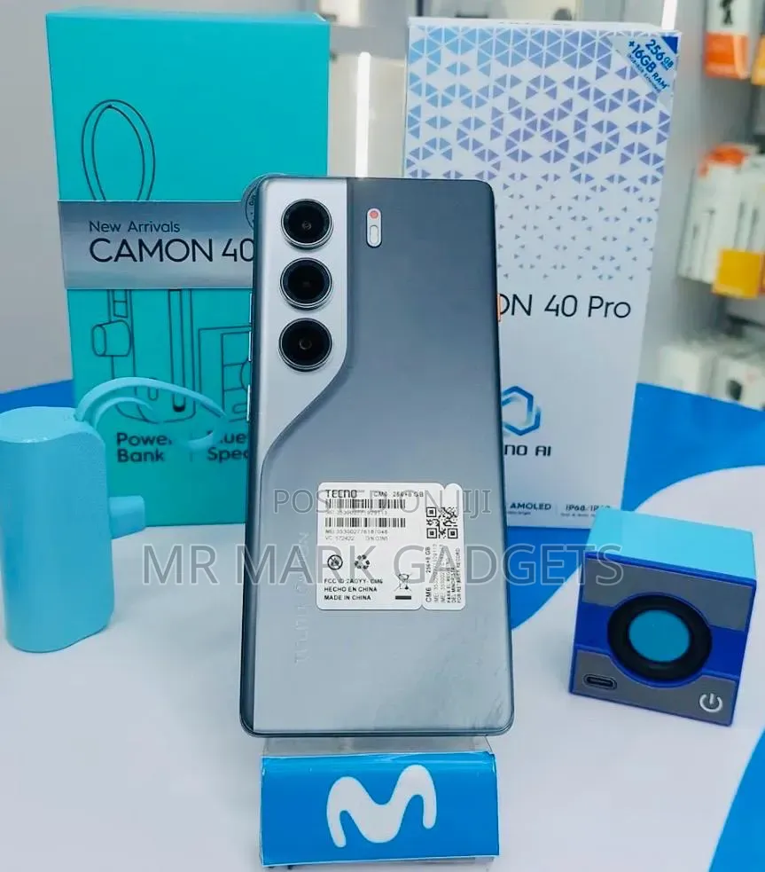 New Tecno Camon 40 Pro 4G 256 GB Gray