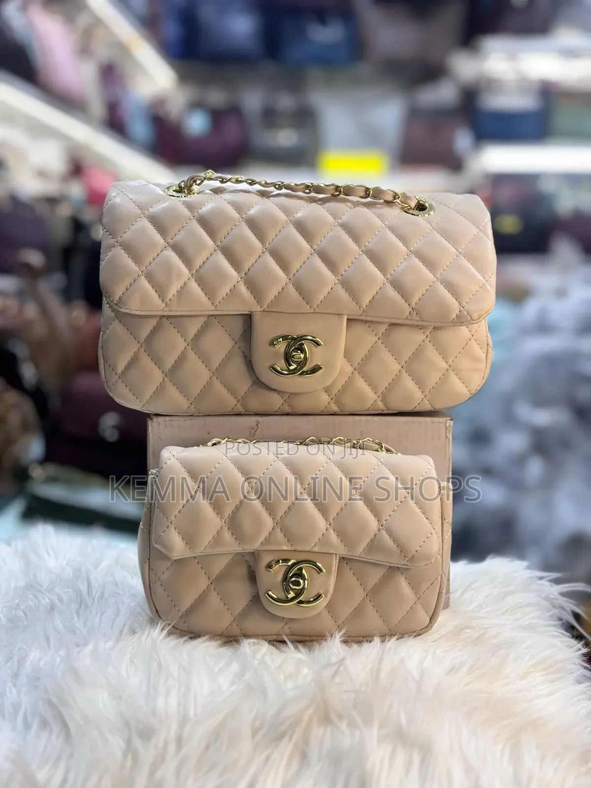 Chanel Two Piece Handbag