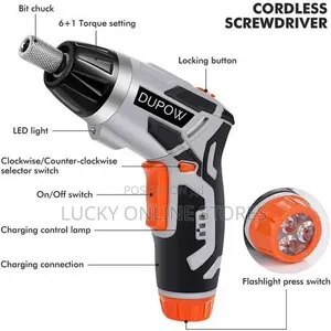 Cordless Mini Drill & Electric Screwdriver