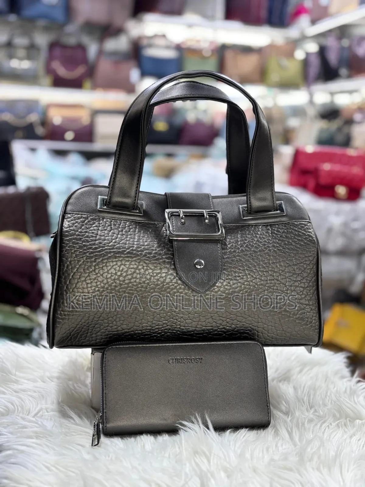 Leather Handbag and Wallet