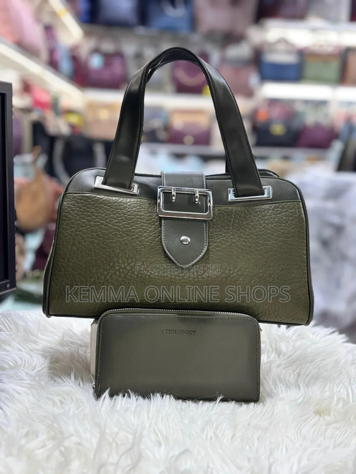 Leather Handbag and Wallet