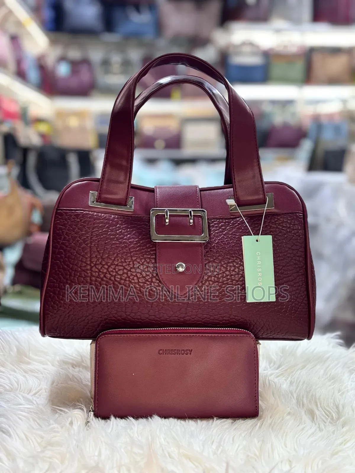Leather Handbag and Wallet