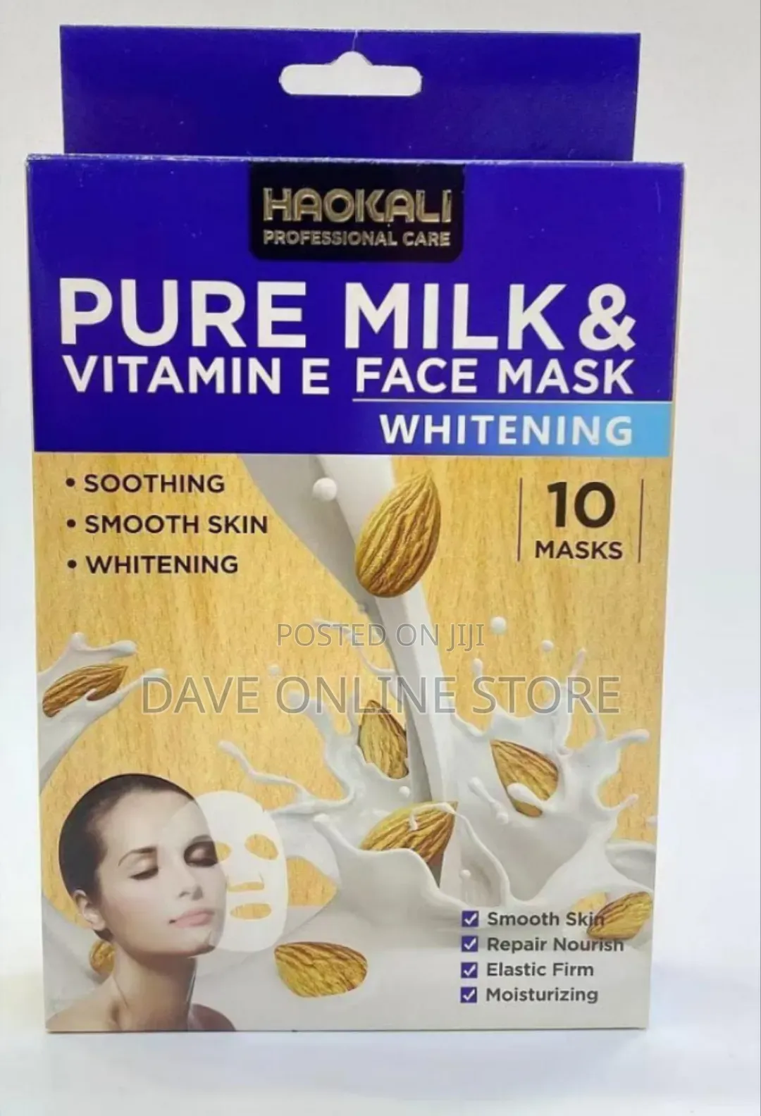 Haokali Professional Care Pure Milk & Vitamin E Face Mask