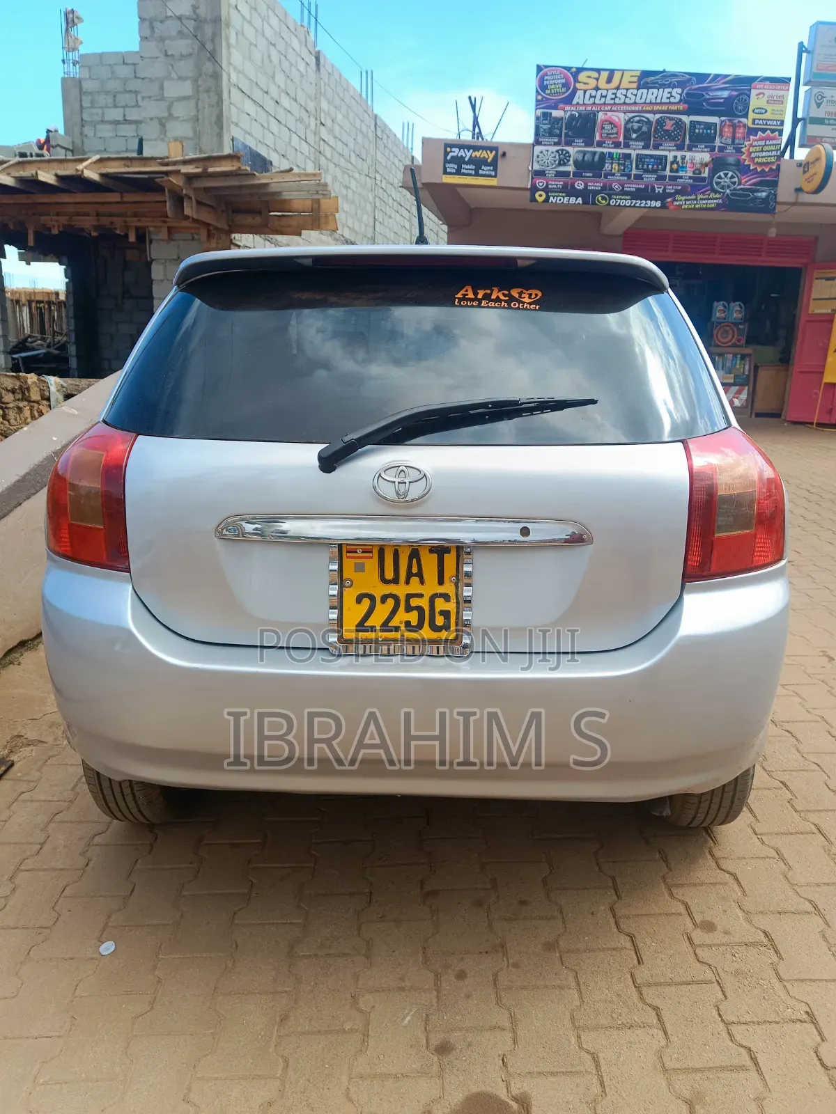 Toyota Allex 2005 Silver