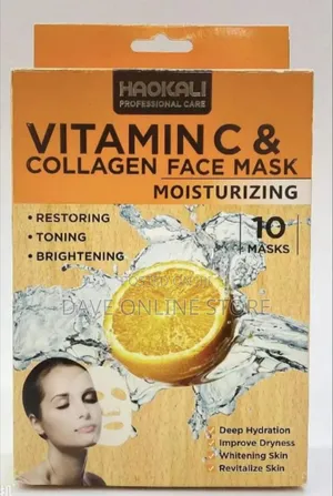 Haokali Vitamin C & Collagen Moisturizing Face Mask