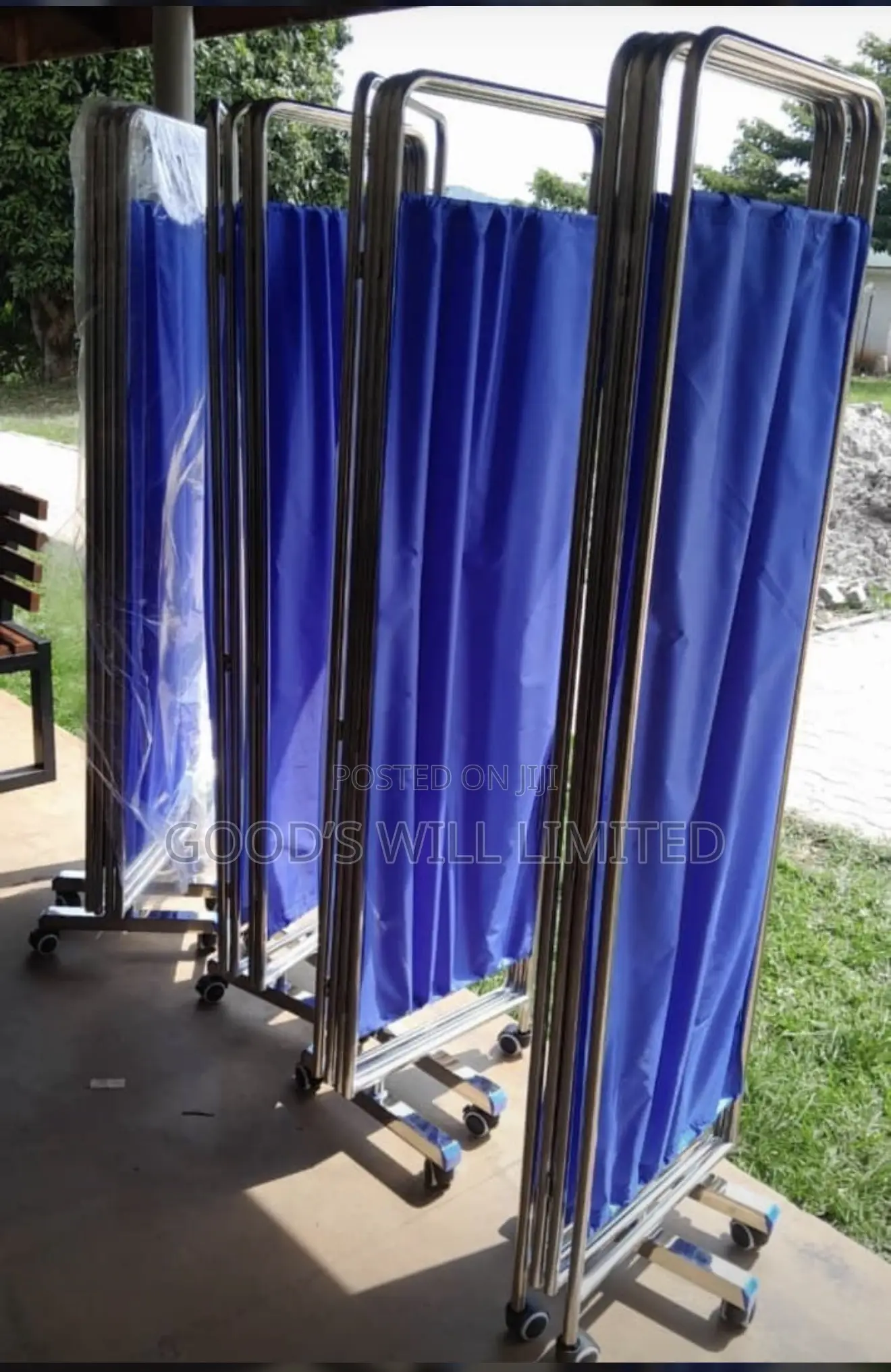 Ward Screens 4 Panel/ Private Curtains