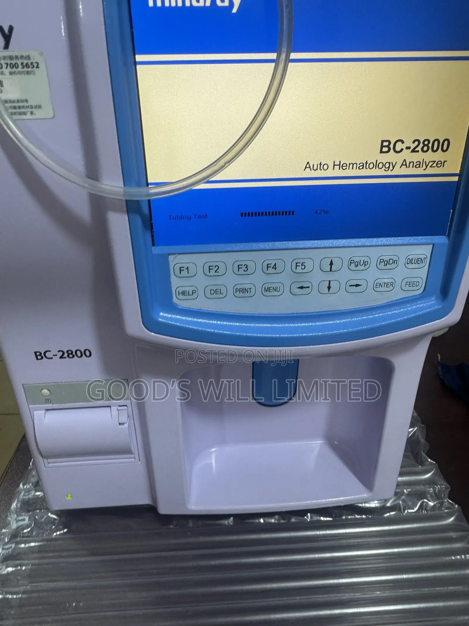 Refurbished Open System CBC Machine With a Start Up Reagents