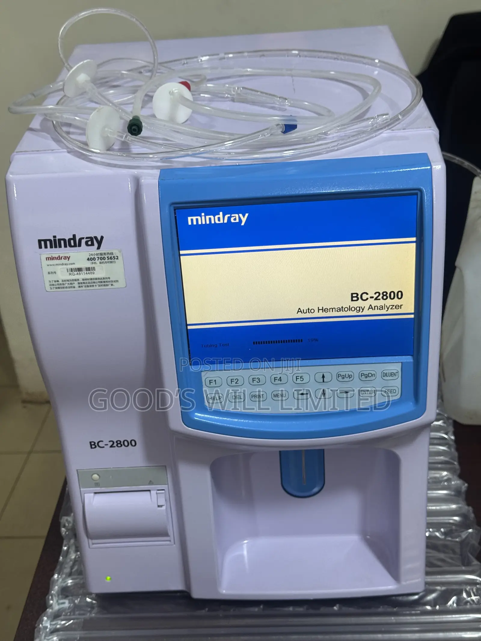 Refurbished Open System CBC Machine With a Start Up Reagents