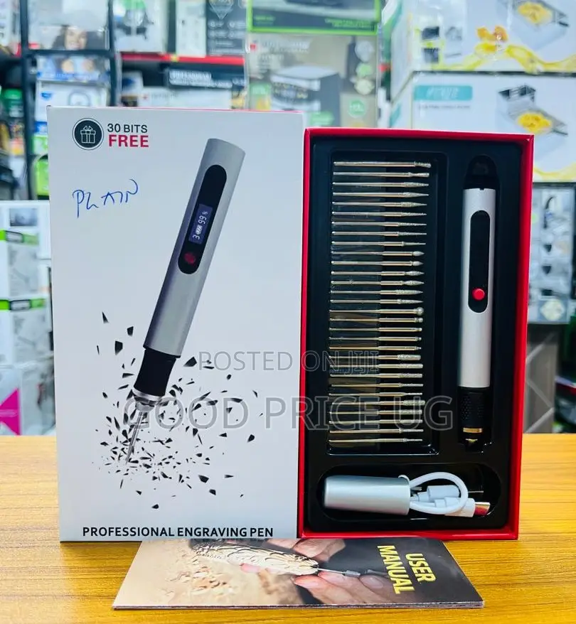 30-in-1 Rechargeable Electric Engraving Pen Kit