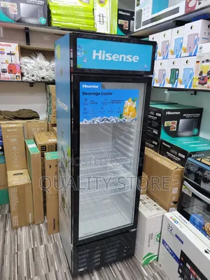 Hisense Show Case Beverage Cooler 300l