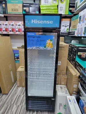 Hisense Show Case Beverage Cooler 300l
