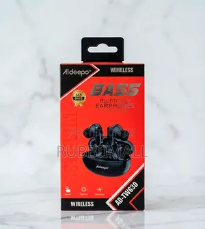Wireless Bass Bluetooth Earphones ~ Aldeepo AD-TW630