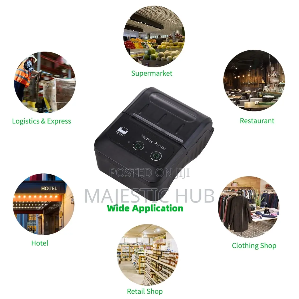 58mm Bluetooth Thermal Printer – Receipt Printer for Android & iOS