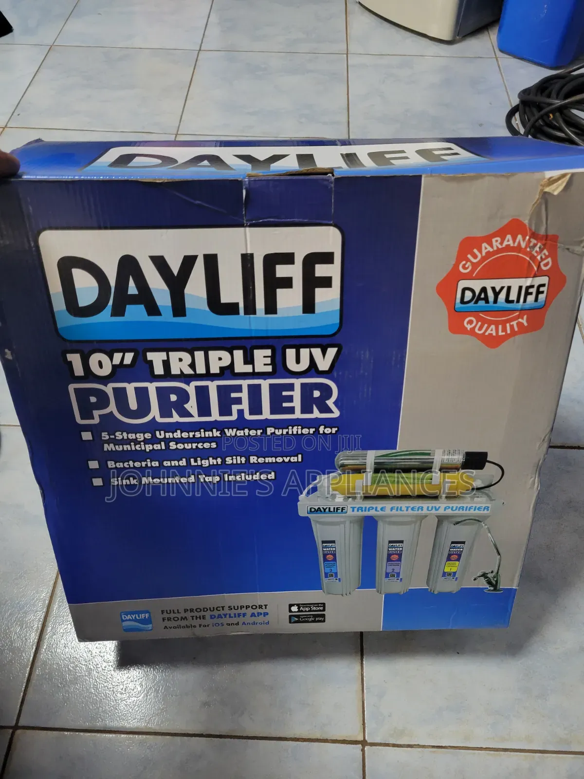 Dayliff Triple Filter UV Water Purifier
