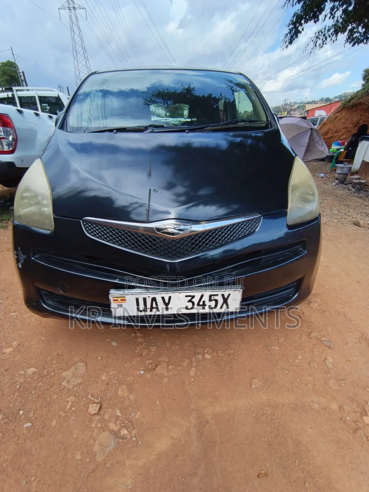 Toyota Ractis 1.5 AWD 2006 Black