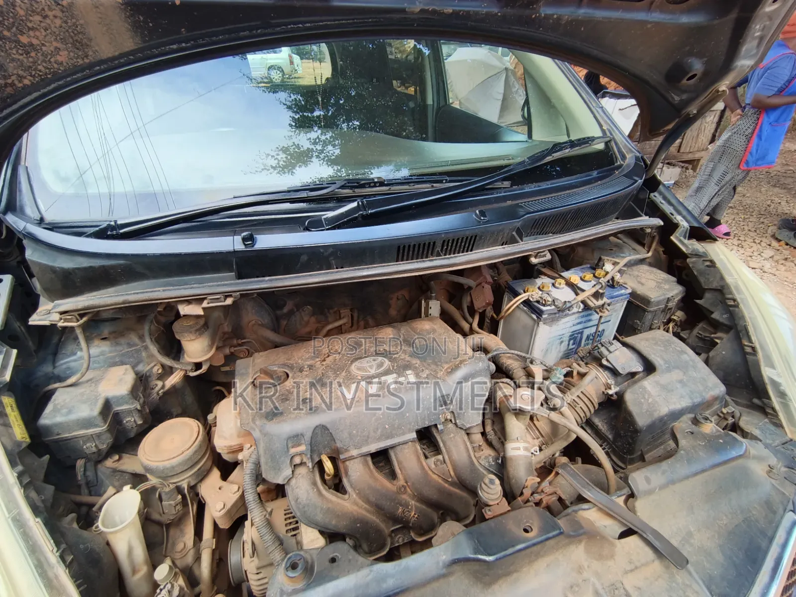 Toyota Ractis 1.5 AWD 2006 Black