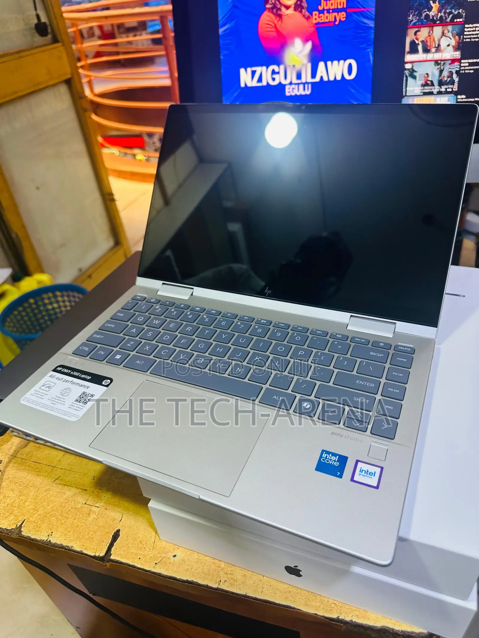 New Laptop HP Envy x360 16GB Intel Core i7 SSD 512GB
