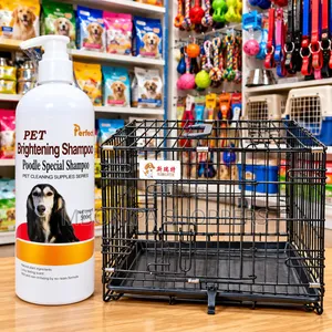  2-in-1 Pet Care Combo – Dog Shampoo & Pet Cage