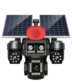 4 Lens Solar Smart Camera -AOV With Night Vision, Motion Sensor