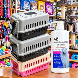 2-in-1 Pet Care Combo – Pet Carrier & Deodorizing Shampoo