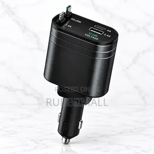 Aldeepo Pro 4-in-1 PD 25W Car Charger ~ (Model: PRO-CPD118)