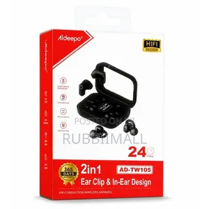 Aldeepo AD-TW105 2-in-1 Wireless Earbuds