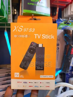 XS 97 S3 4K Ultra HD Android TV Stick With Voice Remote Control
