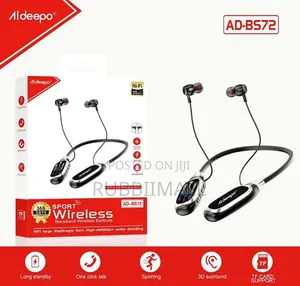 Wireless Sport Neckband Earphones ~Aldeepo AD-BS72