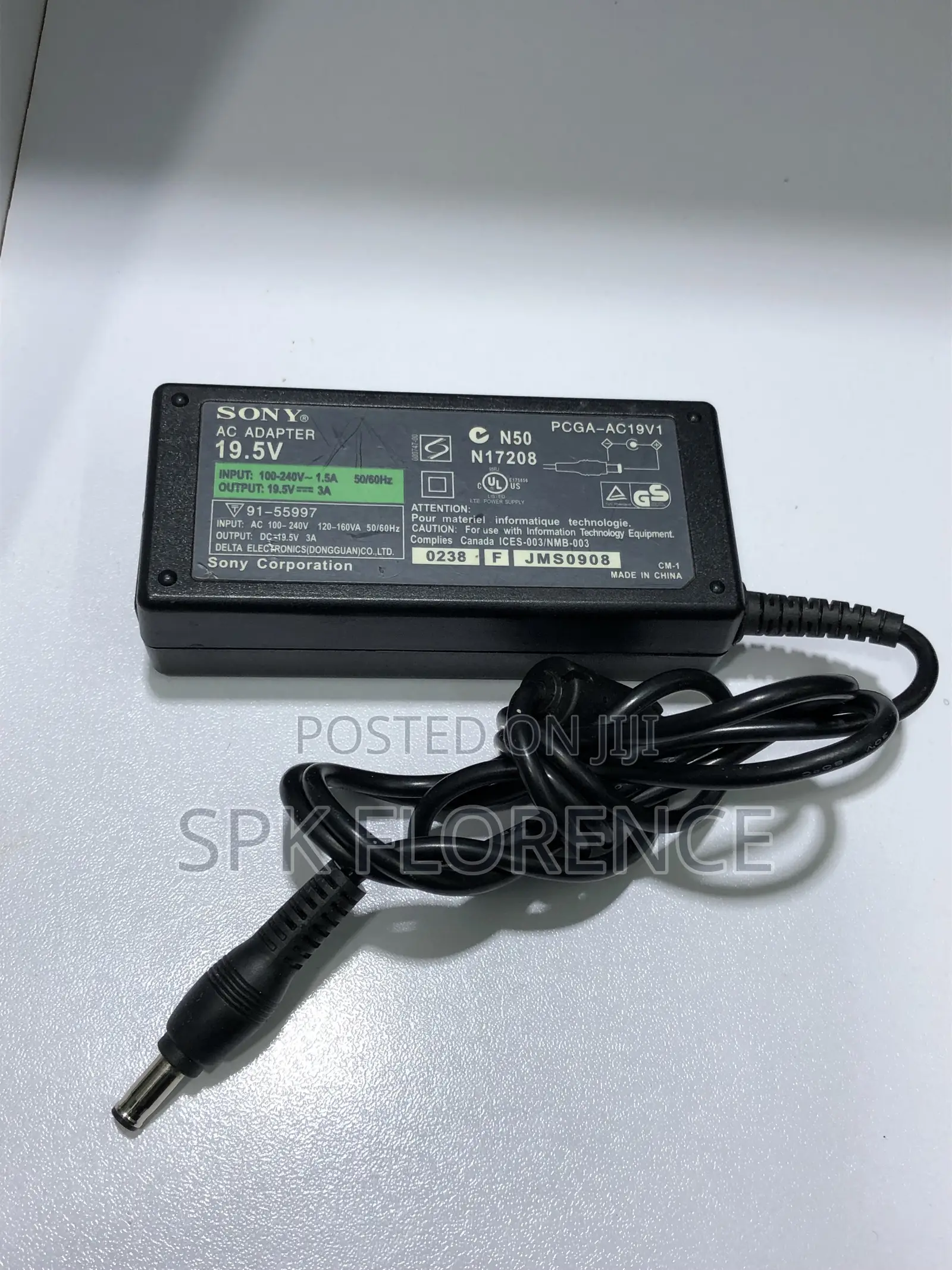 Sony AC Adapter 19.5V - 3A