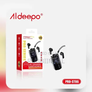 2-in-1 Wireless Earbuds ~ Aldeepo Pro Series PRO-ST86