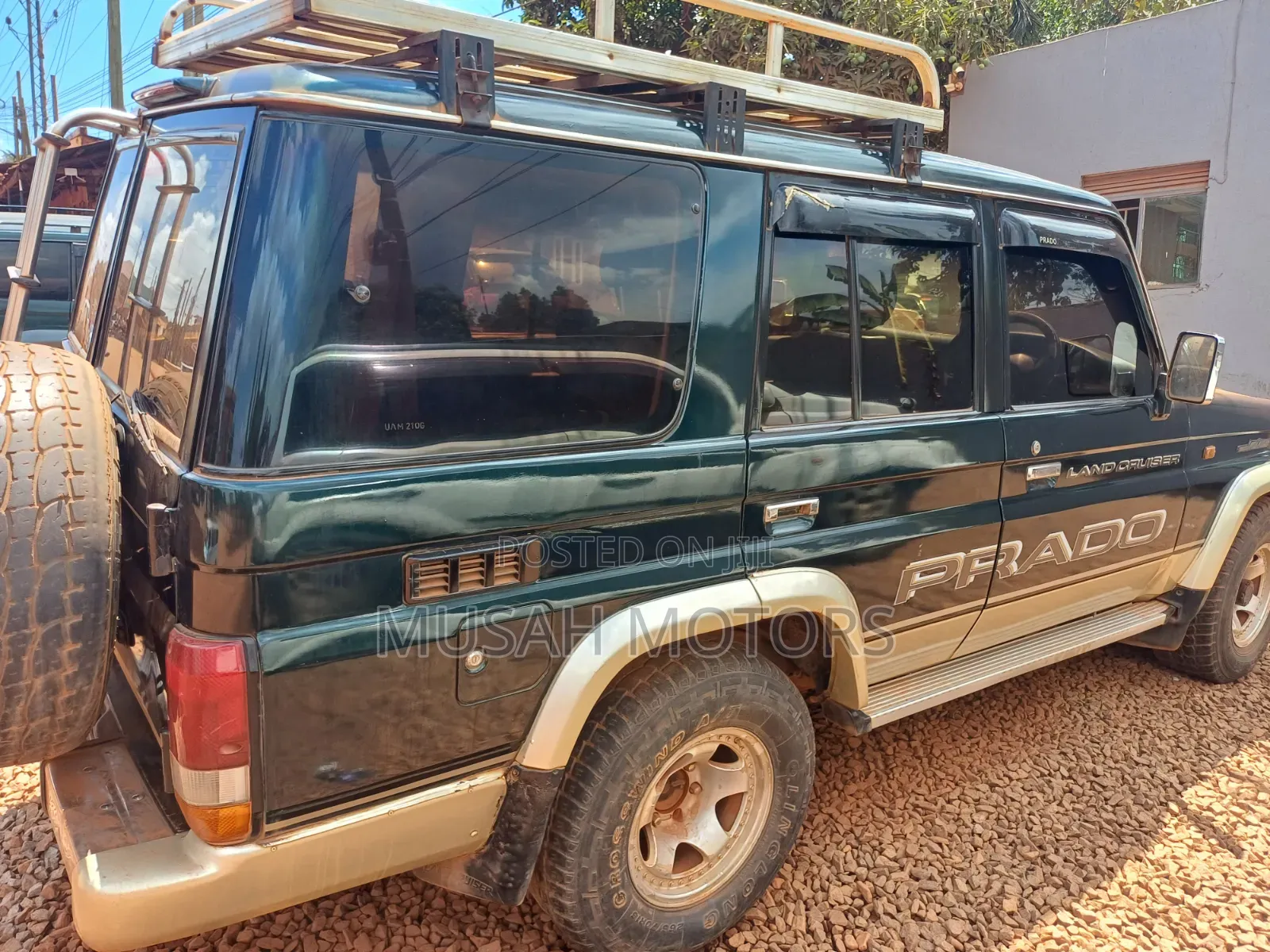 Toyota Land Cruiser 1998 Green