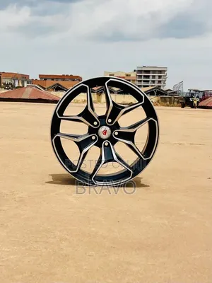 Size 18 Sliver Black Rims for Toyota Harrier, Alphard, Vanguard