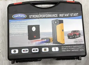 Emergency Jumpstarter Kit With Tire Inflator
